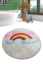 Mijölnir Leno Djt Alfombrilla de baño Multicolor 80 cm